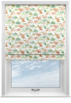 Palm Beach Faux Silk, Retreat - Roman Blind